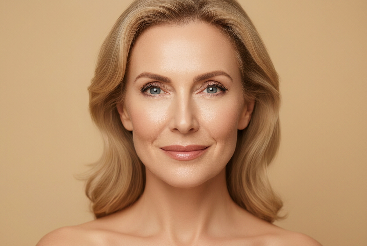 Resultado natural após tratamento de ptose palpebral